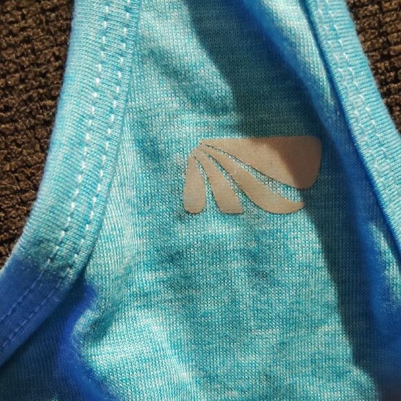 Marika Blue Relaxed Tank Top - Picture 2 of 4